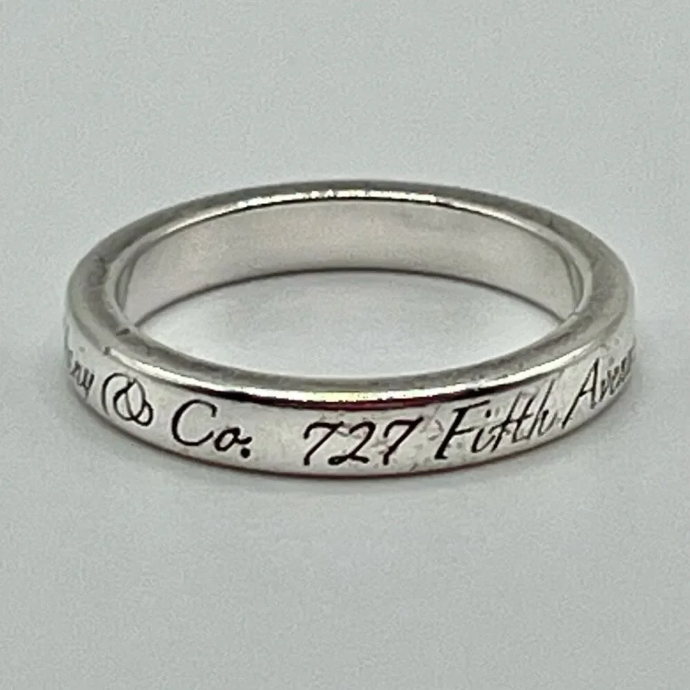 Rare & Retired - Tiffany & Co Notes Fifth Ave Ring - Size 4